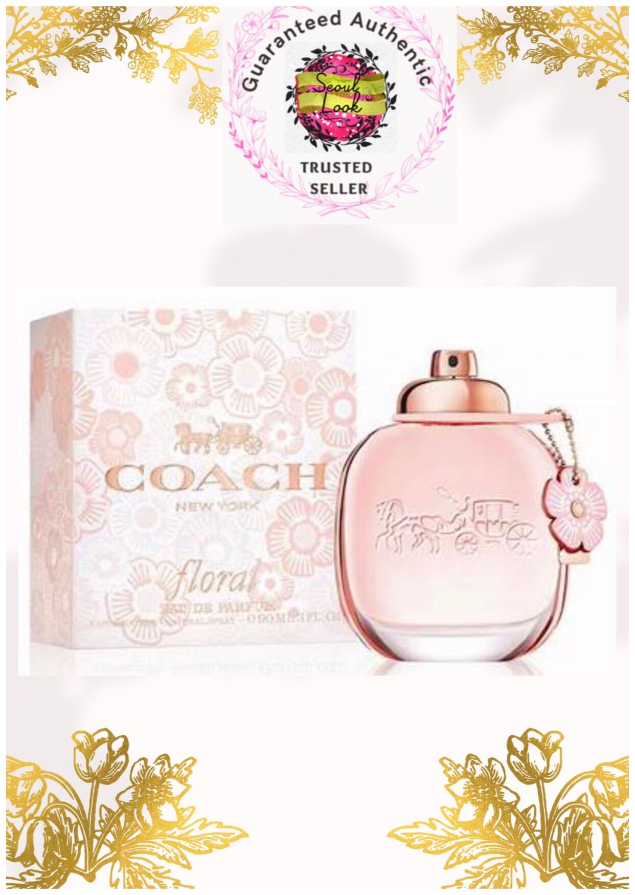 Coach New York Floral EDP 30ml/90ml for Women (Tester/Retail Packaging) - BNIB Perfume/Fragrance