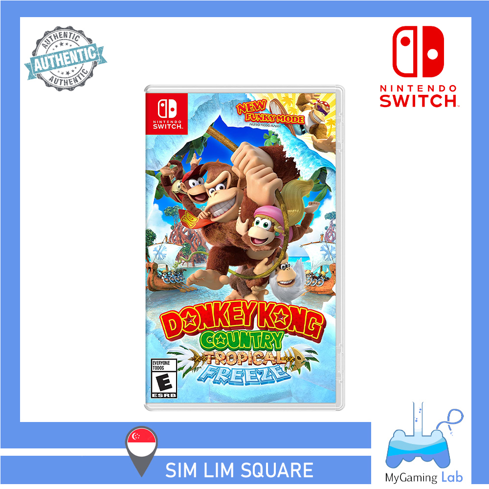 [SG] Nintendo Switch Game Donkey Kong Country: Tropical Freeze (MDE-US)