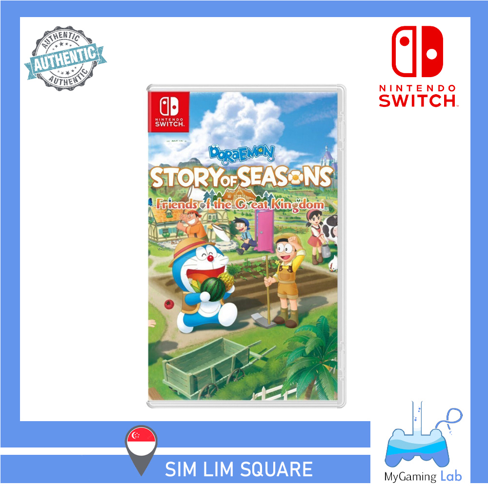 [SG] Nintendo Switch Game Doraemon Story of Seasons Friends of The Great Kingdom
