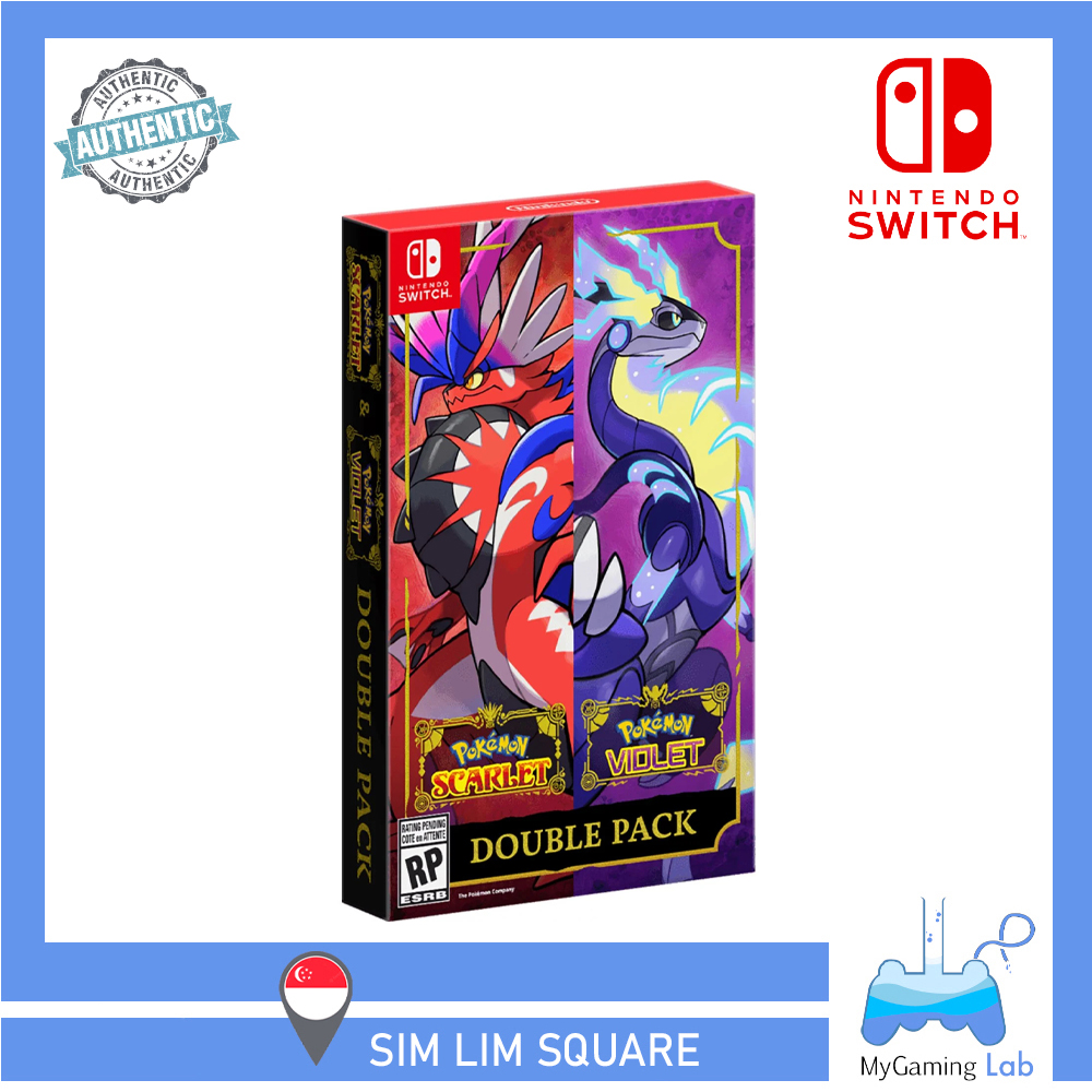[SG] Nintendo Switch Games Pokemon Scarlet / Pokemon Violet / Double Pack